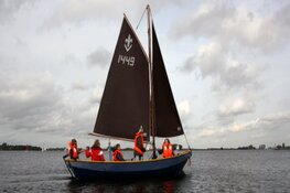 Junior Zeeverkenners stoppen muiterij op Koudenhoorn