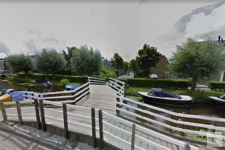 Nieuwe brug tussen Zandslootkade en de Trekschuit