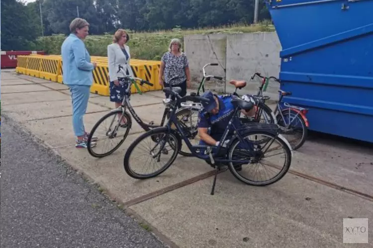 Weesfietsenactie station Voorhout