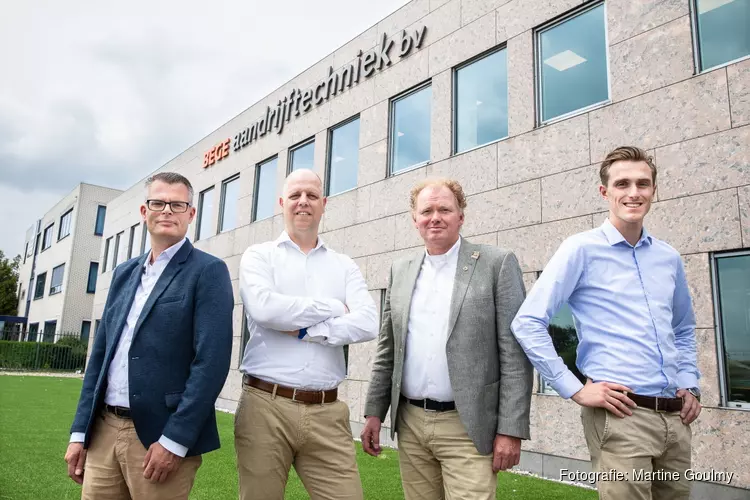 BEGE Aandrijftechniek, van zolderkamer naar 12.500 m2 in 70 jaar