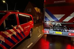 Flinke brand in leegstaand pand Lisserbroek