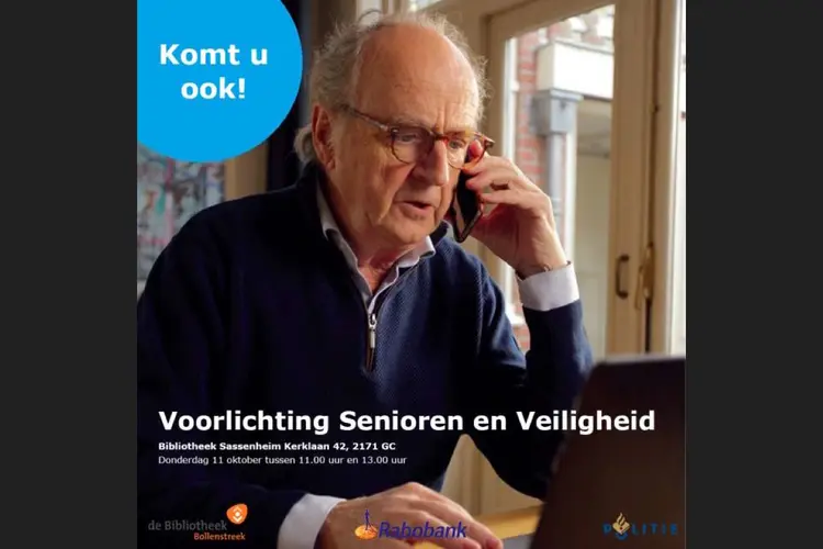 Informatiebijeenkomst senioren over online veiligheid
