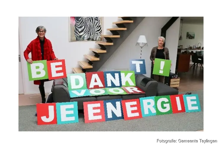 Klimaatburgemeester bedankt voor je energie!