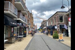 Voetgangersgebied in Sassenheim