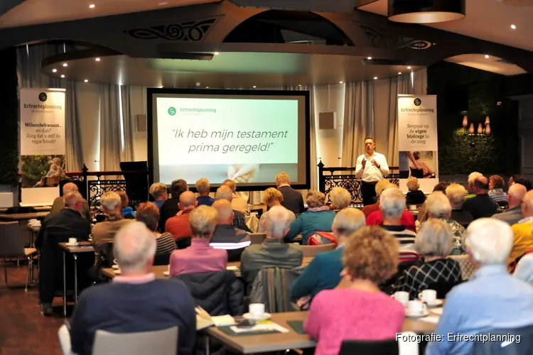 Gratis lezing over het testament en levenstestament in Noordwijk