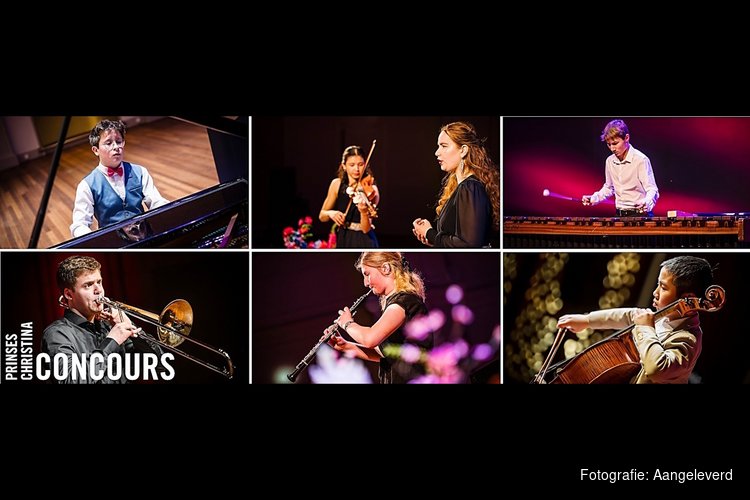 Zes toptalenten uit Zuid-Holland in halve finale Prinses Christina Concours