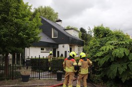 Woning beschadigd na flinke brand in Hillegom
