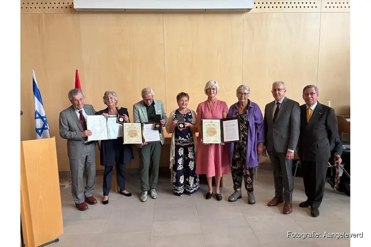 Nederlandse families postuum geëerd door Yad Vashem voor redden Joodse kinderen