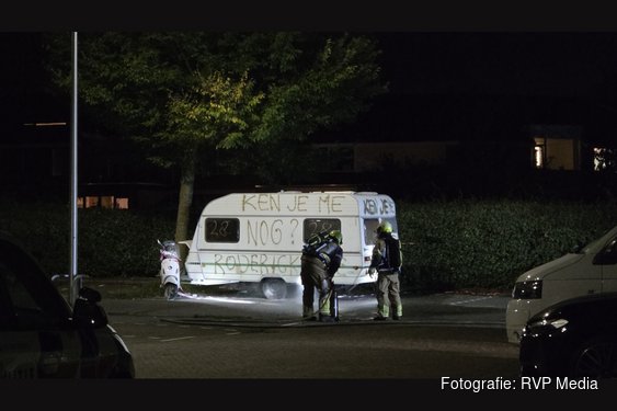 Hulpdiensten ingezet bij caravan van voormalig tv-persoonlijkheid Rogier Smit